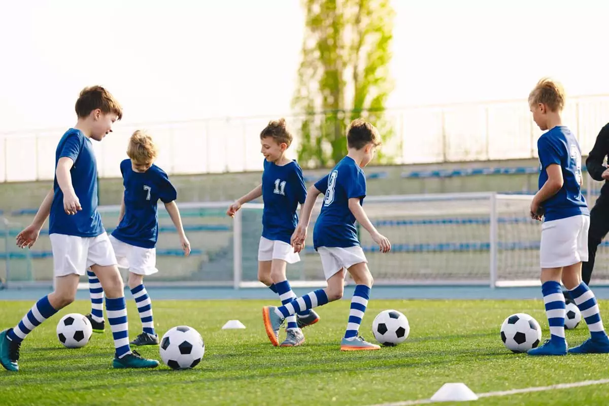 six grassroots football club grants