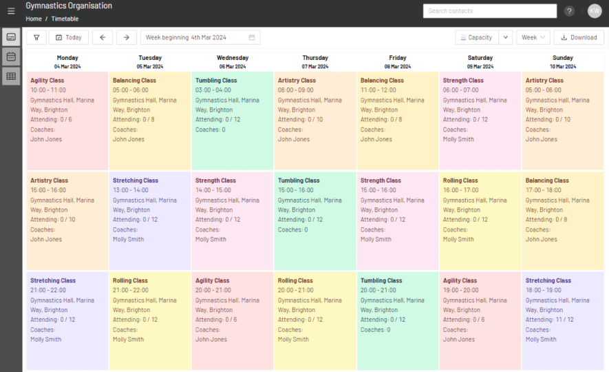 Elevate the timetable view for your admins